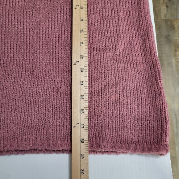 All Worthy Hunter McGrady Women's Oversized Sweater Pink SZ 1X Plus Size - Picture 9 of 10